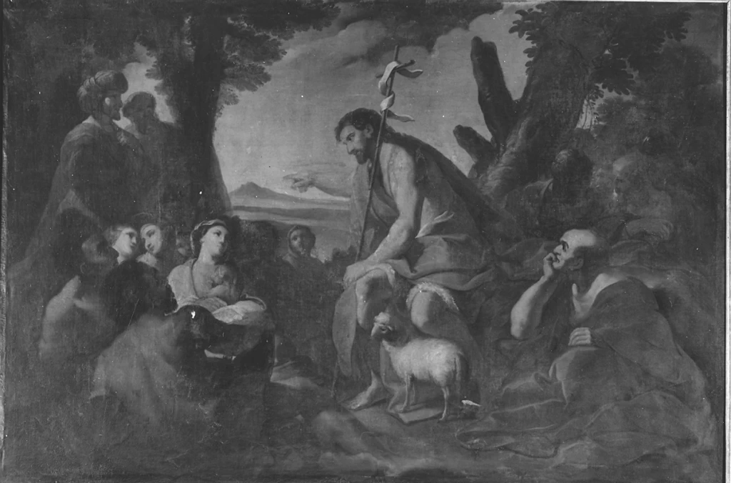 San Giovanni Battista predica nel deserto - Roma